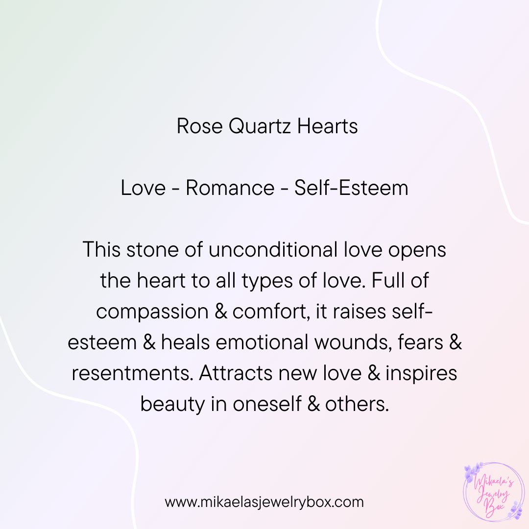 Rose Quartz Hearts