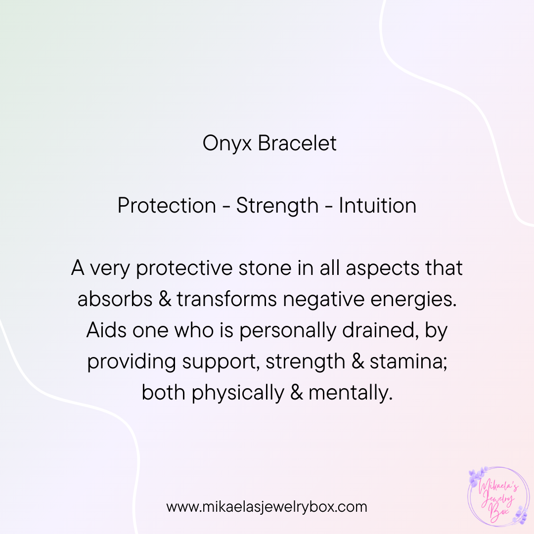 Onyx Bracelet