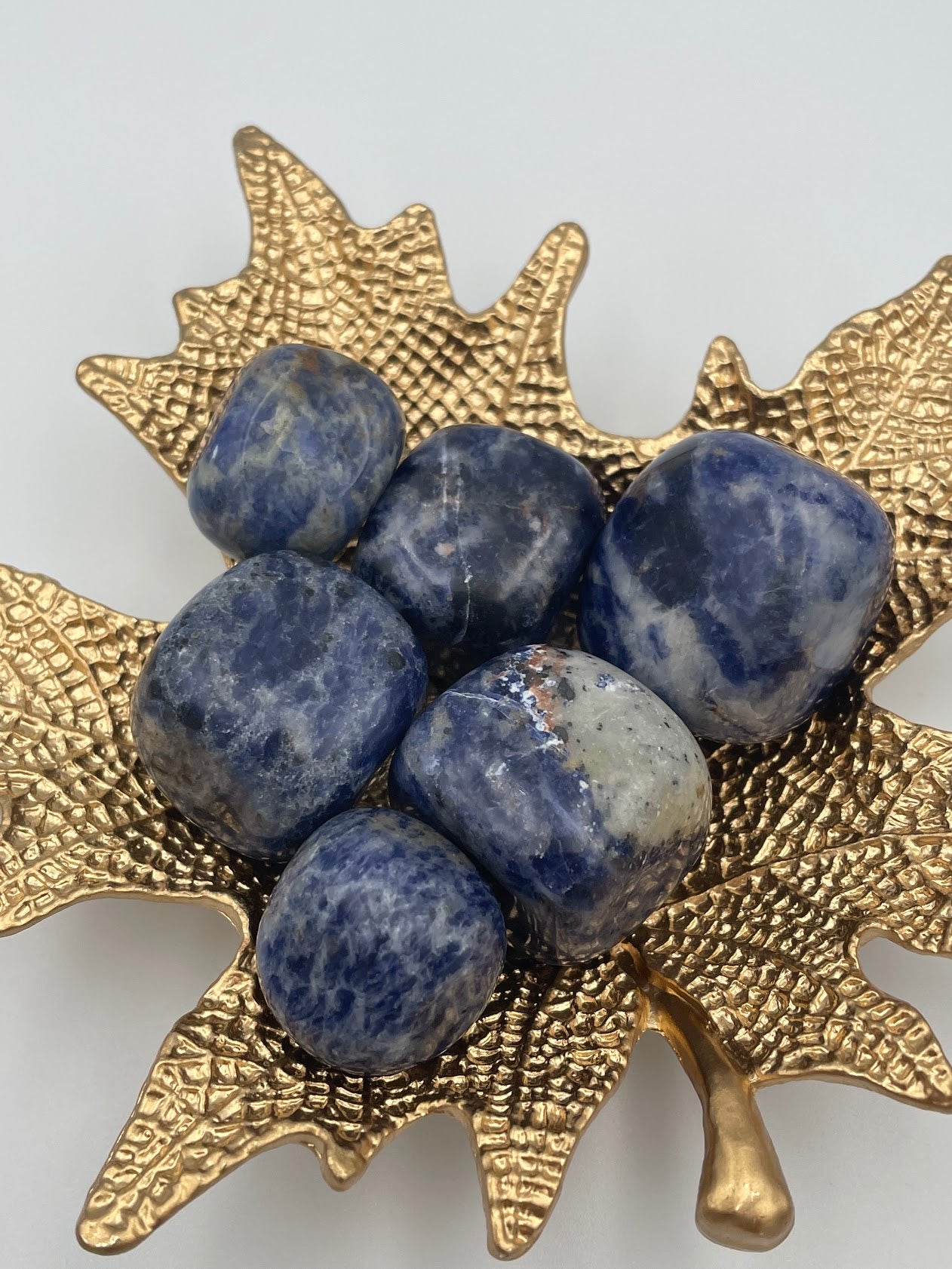 Sodalite Bracelet & Crystal Set