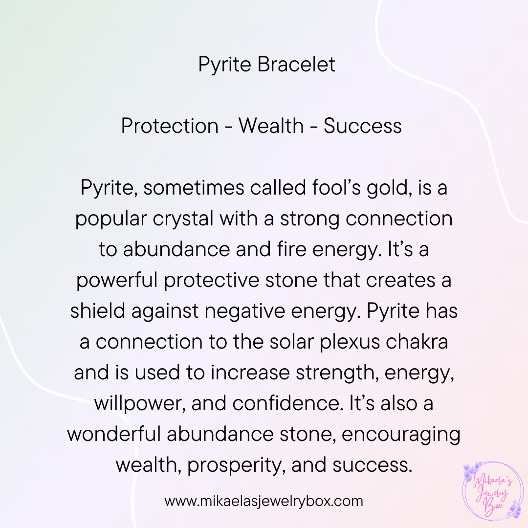 Pyrite Bracelet