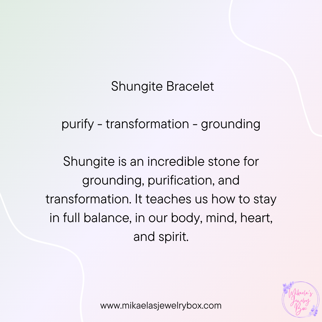 Shungite Bracelet