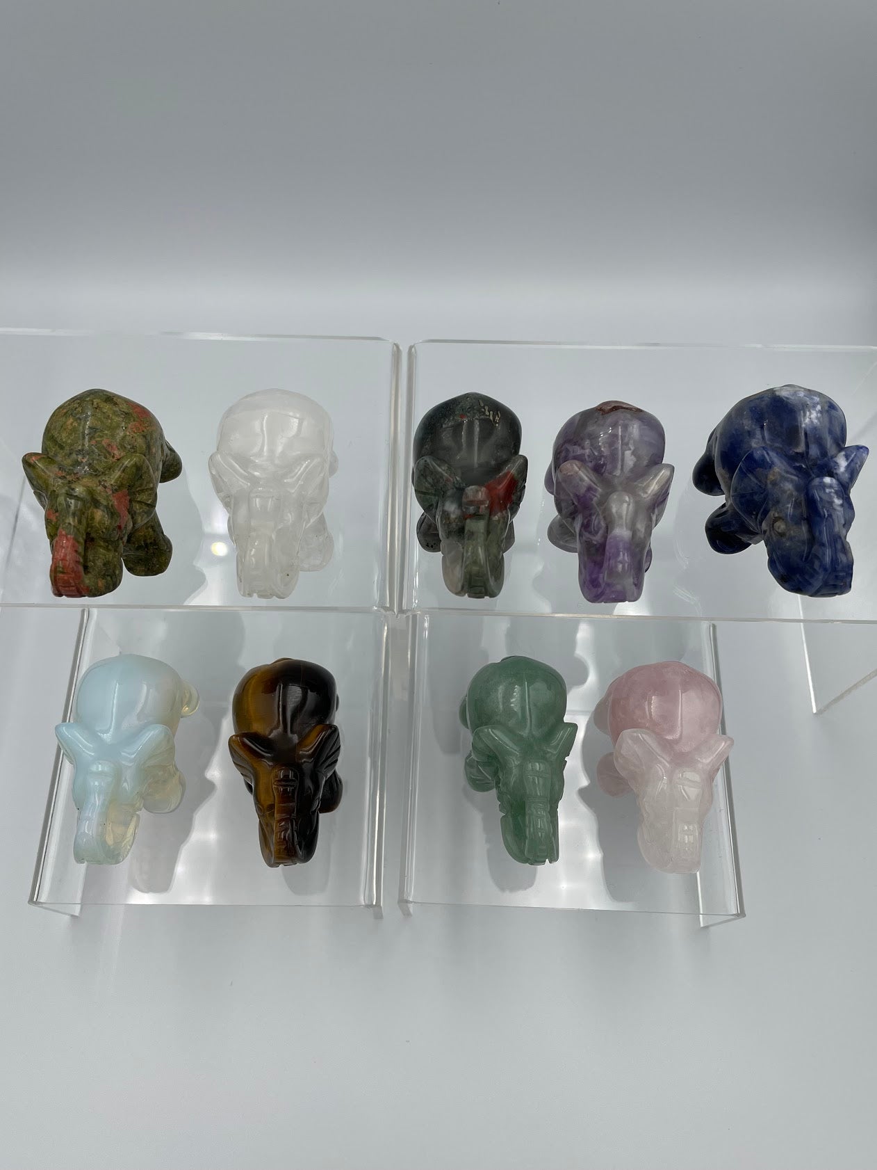 Crystal Elephants