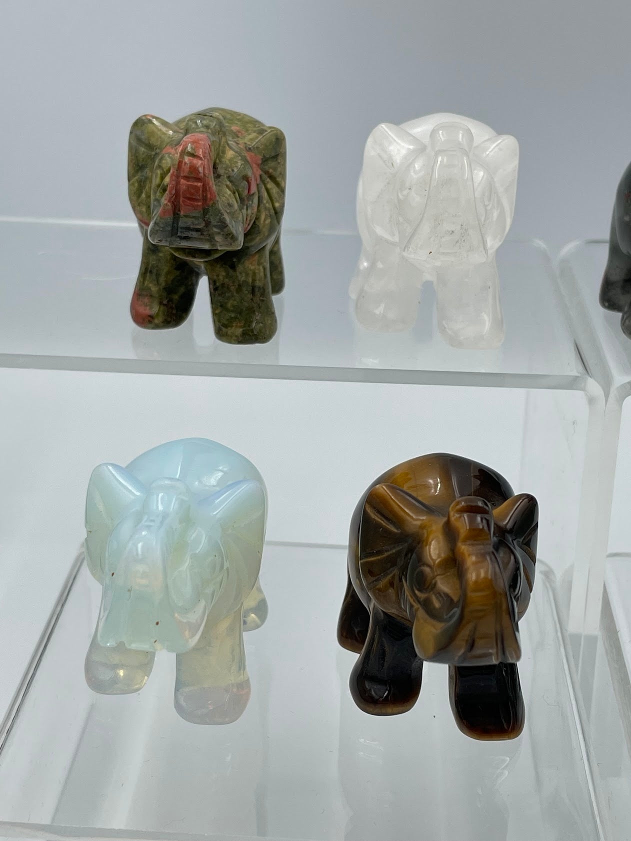 Crystal Elephants