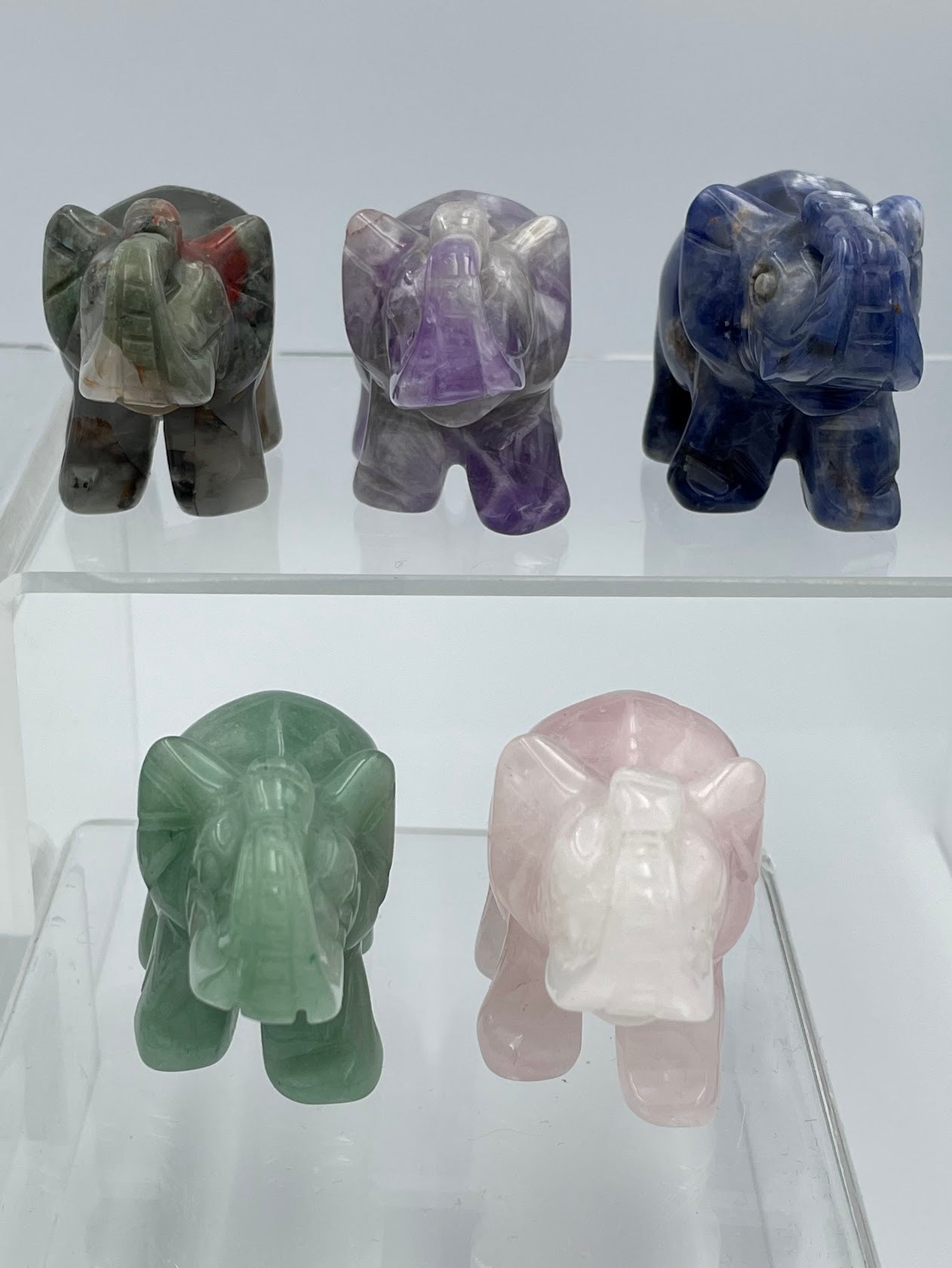 Crystal Elephants