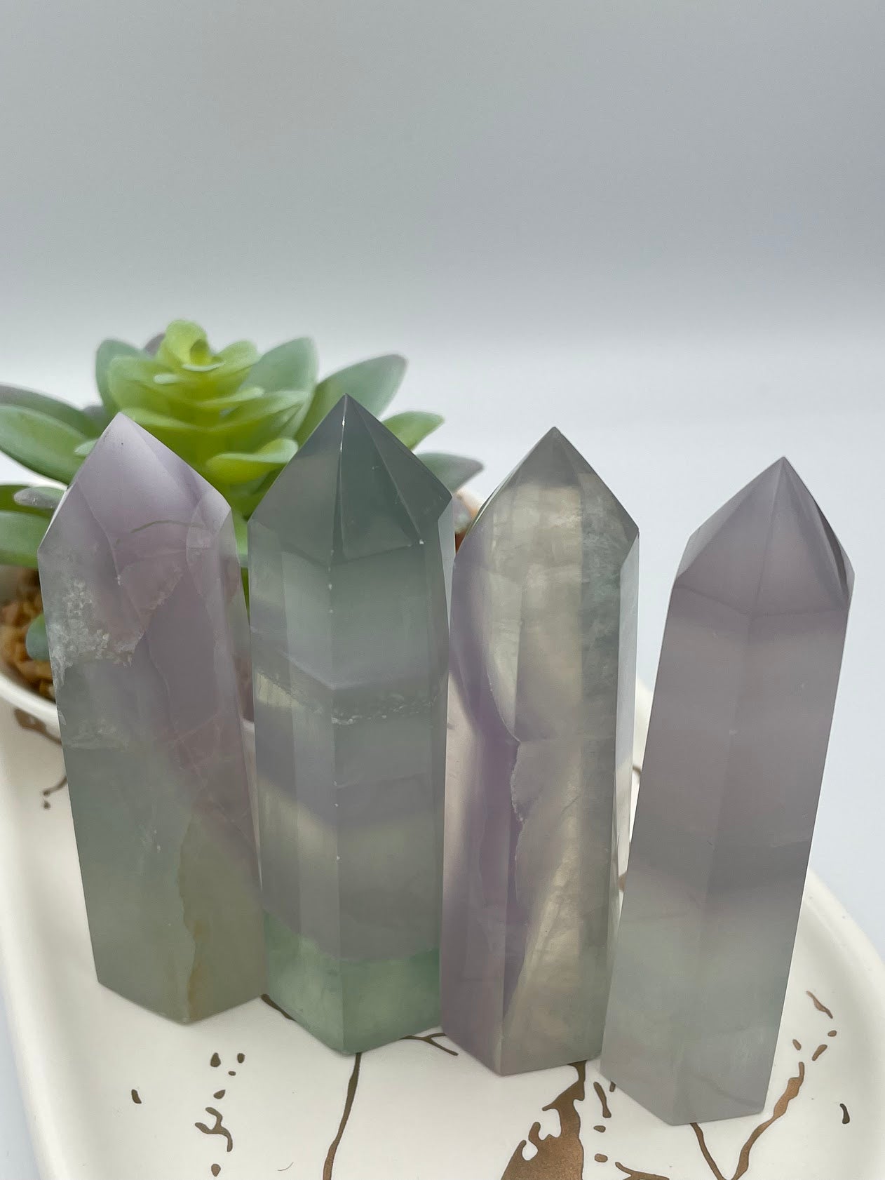 Fluorite Crystal Towers